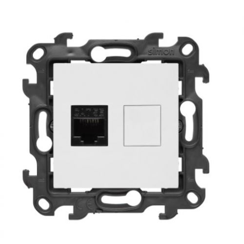 Simon 24 Gniazdo komputerowe pojedyncze RJ45 kat. 5e biały N51.01/11 - przechwytywanie[291].jpg